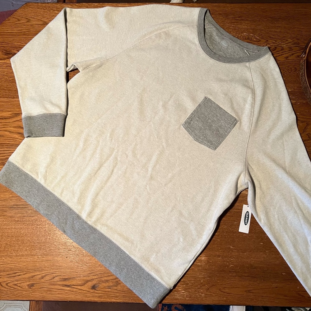 Old Navy Crew Neck Sweatshirt, Men's XL